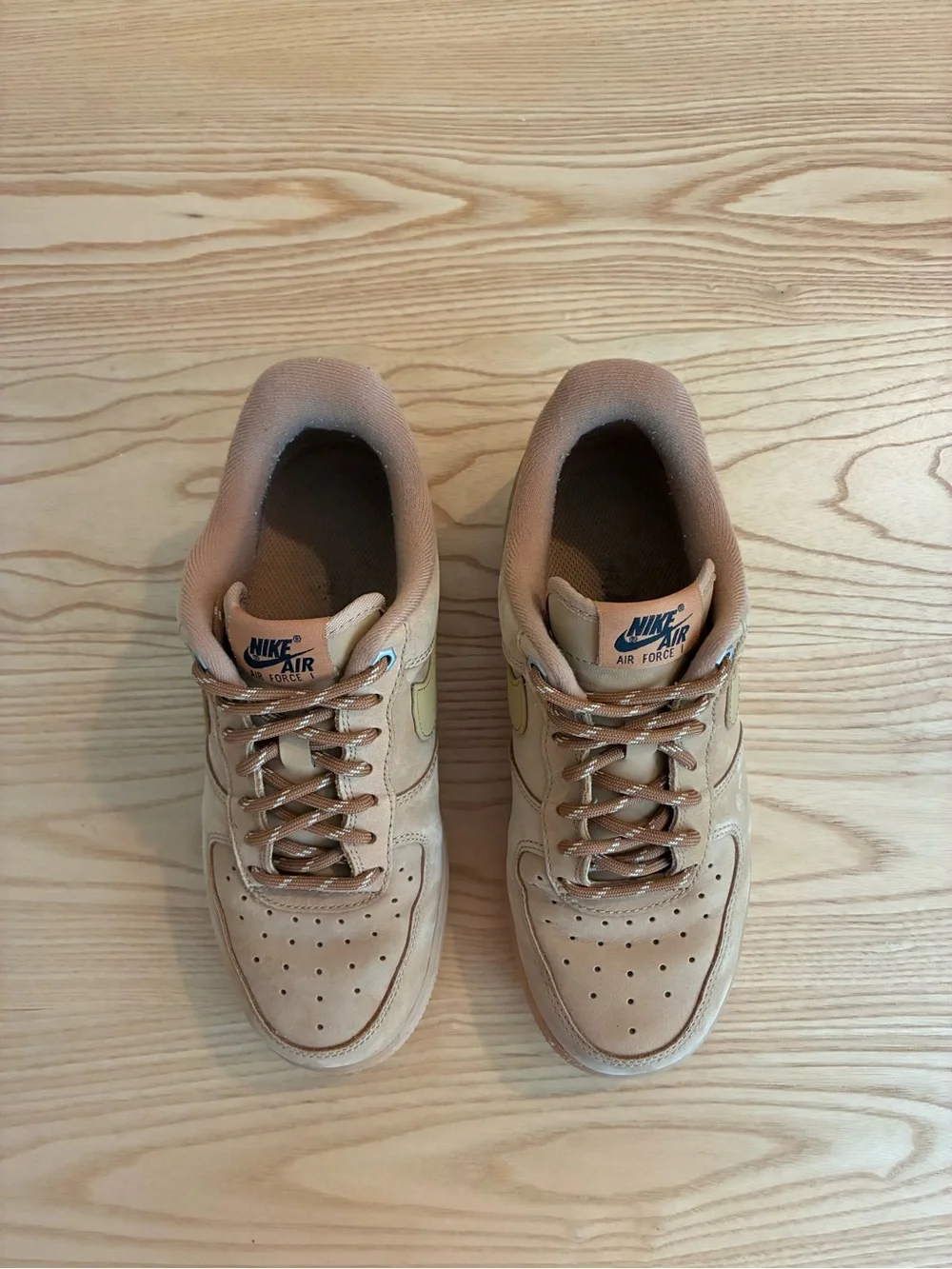 Nike Air Force 1 ’07 WB Wheat Flax Gum Sneakers Men’s Size 6